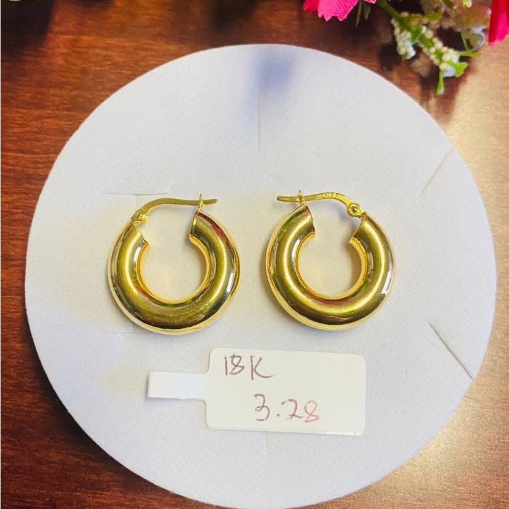 Japan Gold Hoop Earrings